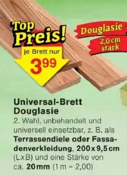 Jawoll Universal-Brett Douglastie Angebot