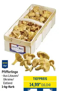 METRO Pfifferlinge Angebot