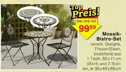 Jawoll Mosaik-Bistro-Set Angebot