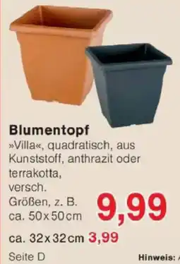 Jawoll Blumentopf Angebot