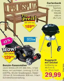 Jawoll Gartenbank »Lieblingsplatz«, Teakholz Angebot