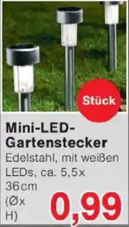 Jawoll Mini-LED-Gartenstecker Angebot