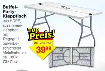 Jawoll Buffet-Party-Klapptisch Angebot