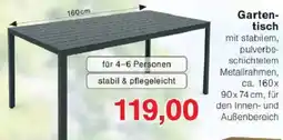 Jawoll Garten-tisch Angebot