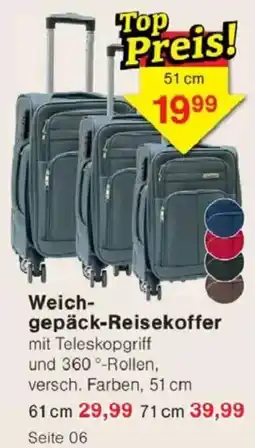Jawoll Weichgepäck-Reisekoffer Angebot