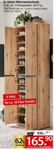 Zurbrüggen XL-Schuh-/Mehrzweckschrank Angebot