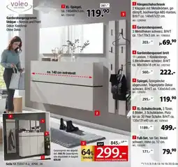 Zurbrüggen Voleo Garderobenprogramm Unique Angebot