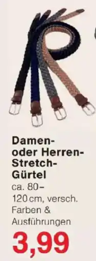 Jawoll Damen- oder Herren-Stretch-Gürtel Angebot