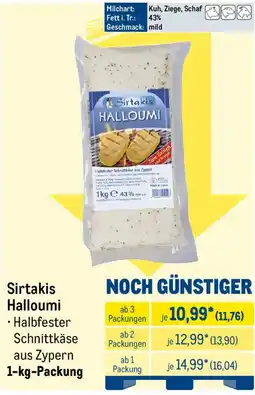 METRO Sirtakis Halloumi Angebot