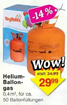 Jawoll ToyTales Helium-Ballon-gas Angebot