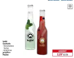 METRO kukki Cocktails Angebot