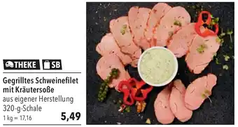 CITTI Markt Theke Gegrilltes Schweinefilet mit Kräutersoße Angebot