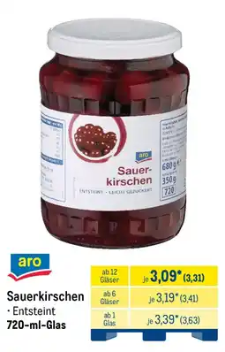 METRO aro Sauerkirschen Angebot