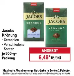 METRO Jacobs Krönung Angebot
