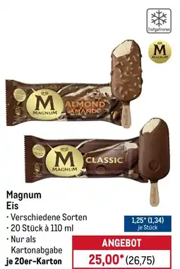 METRO Magnum Eis Angebot