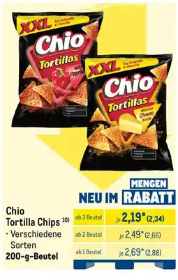 METRO Chio Tortilla Chips Angebot