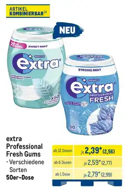 METRO extra Professional Fresh Gums Angebot