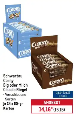METRO Corny Big oder Milch Classic Riegel Angebot