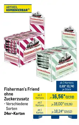 METRO Fisherman's Friend ohne Zuckerzusatz Angebot
