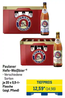 METRO Paulaner Hefe-Weißbier Angebot