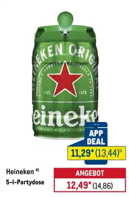 METRO Heineken 5-l-Partydose Angebot