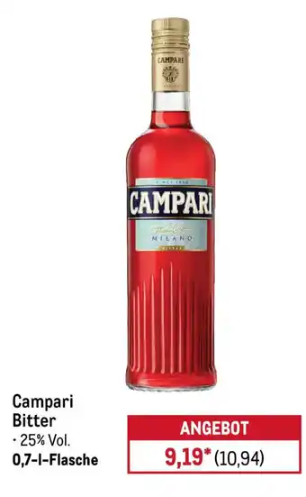 METRO Campari Bitter Angebot
