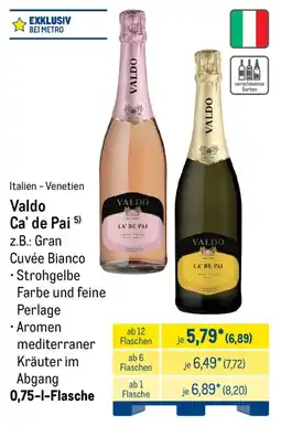 METRO Valdo Ca' de Pai Angebot