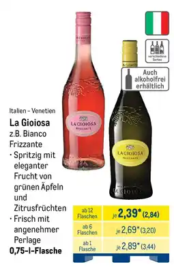 METRO La Gioiosa Frizzante Angebot