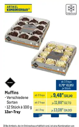 METRO Muffins RIOBA Angebot