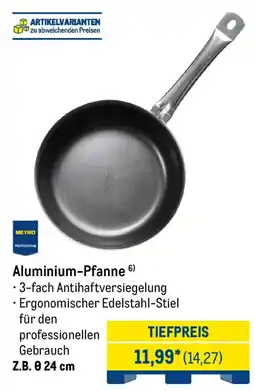 METRO METRO PROFESSIONAL Aluminium-Pfanne Angebot