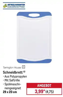 METRO Tarrington House Schneidbrett Angebot