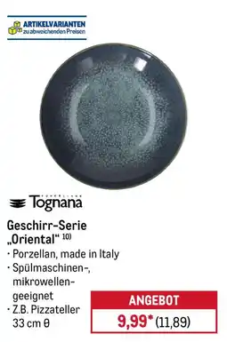 METRO Tognana Geschirr-Serie „Oriental“ Angebot