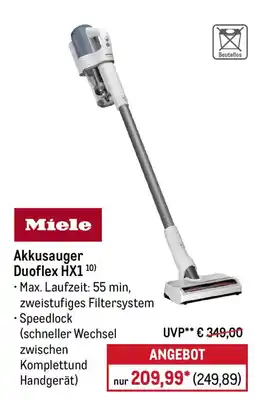 METRO Miele Akkusauger Duoflex HX1 Angebot