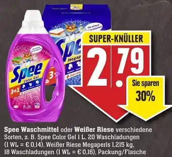 Edeka Neukauf Spee Waschmittel oder Weißer Riese Angebot