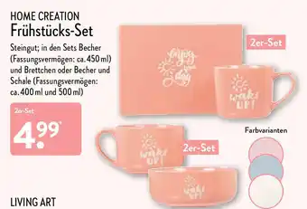 Aldi Nord Home Creation Frühstücks-Set 2er-Set Angebot