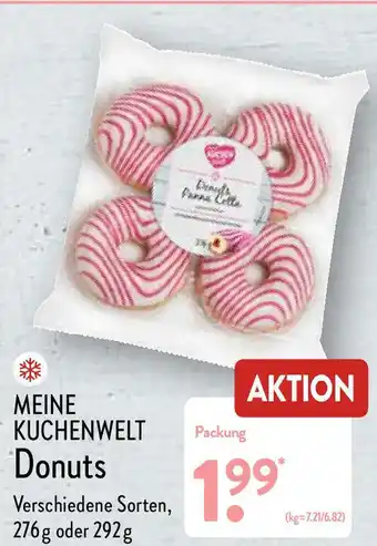 Aldi Nord Meine Kuchenwelt Donuts 276g oder 292g Angebot