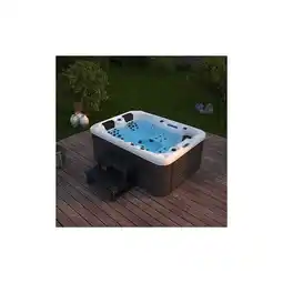 Netto Marken-Discount HOME DELUXE Outdoor Whirlpool BEACH - Mit Treppe und Thermoabdeckung Angebot
