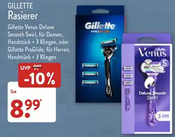 Aldi Nord Gillette Rasierer Set Angebot