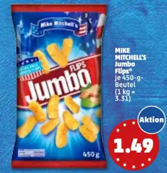 PENNY Mike Mitchell's Jumbo Flips 450g Angebot