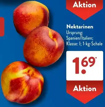 Aldi Süd Nektarinen Angebot