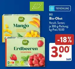 Aldi Süd BIO Bio-Obst Angebot