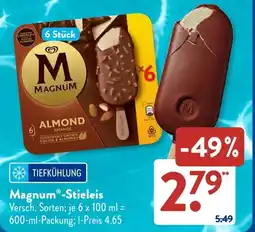 Aldi Süd Magnum-Stieleis Angebot
