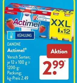Aldi Süd DANONE Actimel Angebot