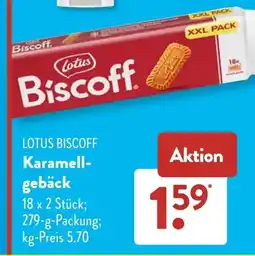 Aldi Süd LOTUS BISCOFF Karamellgebäck Angebot