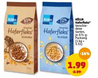 PENNY Köllen Haferfleks 375g Angebot