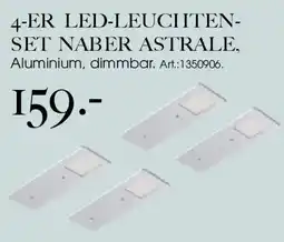 Zurbrüggen 4-er led-leuchtenset naber astrale Angebot