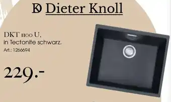 Dieter Knoll DKT 1100 U in Tectonite schwarz