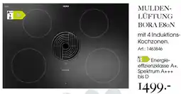Zurbrüggen Muldenlüftung BORA E8oN mit 4 Induktions Kochzonen Angebot