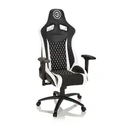 Netto Marken-Discount hjh OFFICE Gamingstuhl GAMEBREAKER SX 04 Stoff, Kunstleder mit Armlehnen Angebot