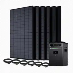 Netto Marken-Discount XXL Balkonkraftwerk Maxxicharge V2 3000Wp 5 kWh ohne Montagesystem Angebot